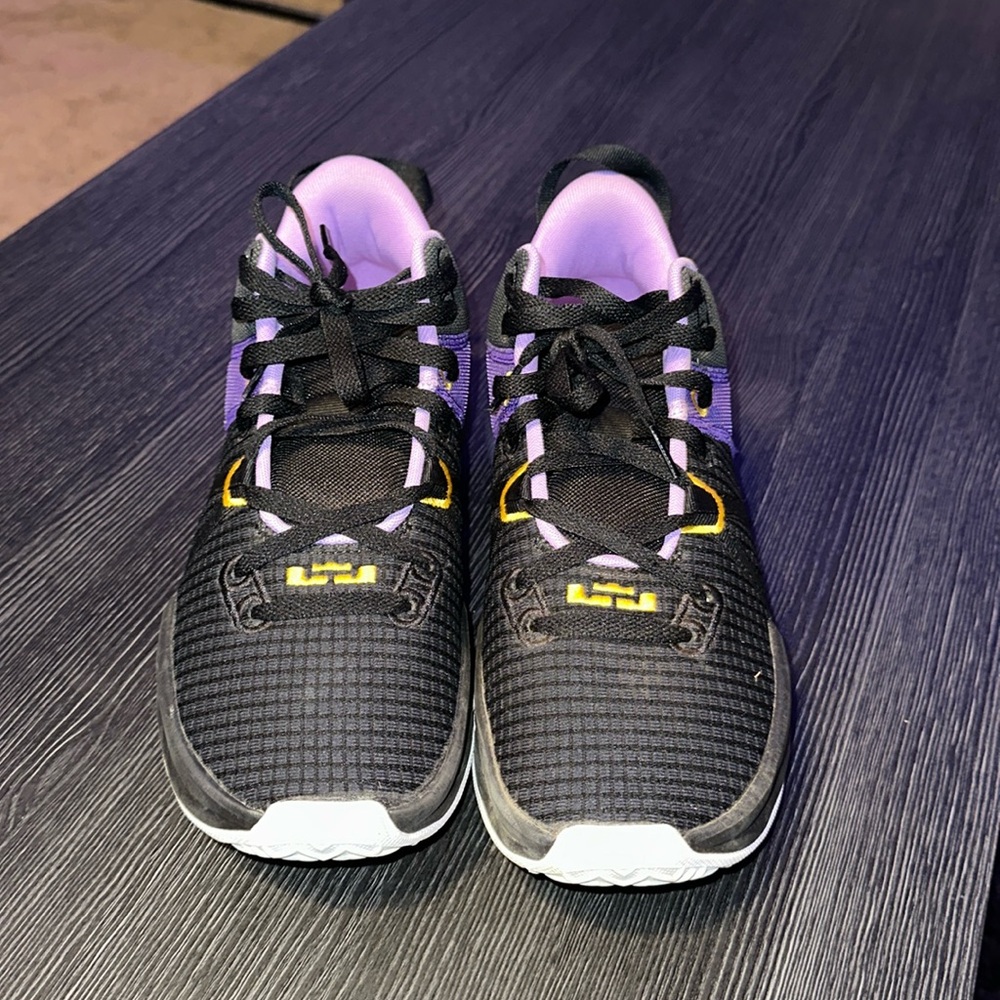 Nike Black and Purple Men's Shoes